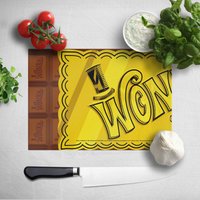 Willy Wonka & the Chocolate Factory Golden Ticket Chopping Board
Willy Wonka & the Chocolate Factory Golden Ticket Chopping Board