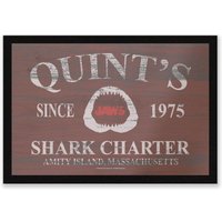 Jaws Quints Shark Charter Entrance Mat
Jaws Quints Shark Charter Entrance Mat