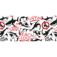Jaws Beach Closed Gaming Mouse Mat - Large
Jaws Beach Closed Gaming Mouse Mat - Large