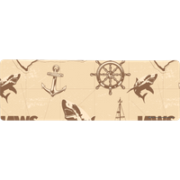 Jaws Map Gaming Mouse Mat - Medium
Jaws Map Gaming Mouse Mat - Medium