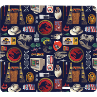 Jurassic Park Retro Icons Gaming Mouse Mat - Small
Jurassic Park Retro Icons Gaming Mouse Mat - Small