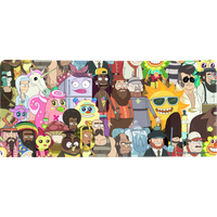 Rick and Morty Parasites Gaming Mouse Mat - Large
Rick and Morty Parasites Gaming Mouse Mat - Large
