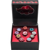Naruto Shippuden Akatsuki Ten Clans Collectors Rings Set
Naruto Shippuden Akatsuki Ten Clans Collectors Rings Set