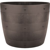 34cm Barrel Garden Planter - Brown
34cm Barrel Garden Planter - Brown