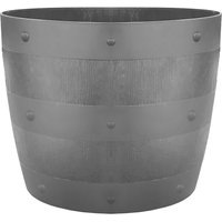 34cm Barrel Garden Planter - Grey
34cm Barrel Garden Planter - Grey
