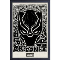 Marvel Black Panther Linocut Framed Art Print
Marvel Black Panther Linocut Framed Art Print
