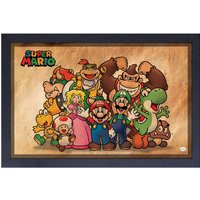 Super Mario Bros. Old Paper Framed Art Print
Super Mario Bros. Old Paper Framed Art Print