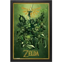 The Legend of Zelda Links Framed Art Print
The Legend of Zelda Links Framed Art Print