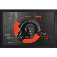 Star Wars TIE Fighter Pilot Diagram Framed Art Print
Star Wars TIE Fighter Pilot Diagram Framed Art Print