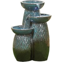 Stylish Fountain Glazed Trio Water Feature with LEDs
Stylish Fountain Glazed Trio Water Feature with LEDs