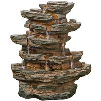 Stylish Fountain Red Rock Springs Water Feature with LEDs
Stylish Fountain Red Rock Springs Water Feature with LEDs