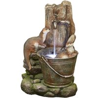Stylish Fountain Playful Otters Water Feature with LEDs
Stylish Fountain Playful Otters Water Feature with LEDs
