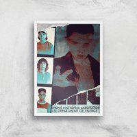 Stranger Things National Laboratory Giclee Art Print - A4 - White Frame, Multi
Stranger Things National Laboratory Giclee Art Print - A4 - White Frame, Multi