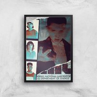Stranger Things National Laboratory Giclee Art Print - A4 - Black Frame, Multi
Stranger Things National Laboratory Giclee Art Print - A4 - Black Frame, Multi