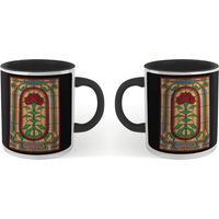 Stranger Things Stain Glass Window Mug - Black 
Stranger Things Stain Glass Window Mug - Black