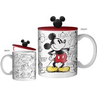 Disney Mickey Heritage Sketch Ceramic Mug with Sculpted Lid
Disney Mickey Heritage Sketch Ceramic Mug with Sculpted Lid