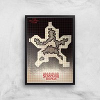Stranger Things Map Giclee Art Print - A3 - Black Frame, Multi
Stranger Things Map Giclee Art Print - A3 - Black Frame, Multi