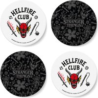 Stranger Things Hellfire Club Round Coaster Set
Stranger Things Hellfire Club Round Coaster Set