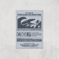 Jurassic World Mosasaurus Sighting Giclee Art Print - A2 - Print Only, Multi 
Jurassic World Mosasaurus Sighting Giclee Art Print - A2 - Print Only, Multi