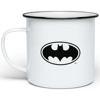 Batman Logo Enamel Mug - White
Batman Logo Enamel Mug - White