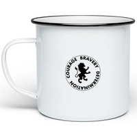 Harry Potter Gryffindor House Enamel Mug - White
Harry Potter Gryffindor House Enamel Mug - White