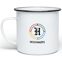 Harry Potter Hogwarts Crest Enamel Mug - White
Harry Potter Hogwarts Crest Enamel Mug - White