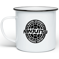 Teenage Mutant Ninja Turtles Master Splinter's Ninjutsu Training Center Enamel Mug - White
Teenage Mutant Ninja Turtles Master Splinter's Ninjutsu Training Center Enamel Mug - White