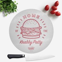 Spongebob Squarepants Home Of The Krabby Patty Round Chopping Board
Spongebob Squarepants Home Of The Krabby Patty Round Chopping Board