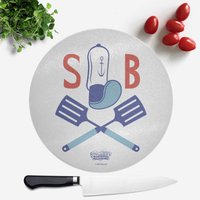 Spongebob Squarepants Coat Of Arms Round Chopping Board
Spongebob Squarepants Coat Of Arms Round Chopping Board