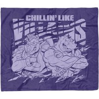Teenage Mutant Ninja Turtles Chillin' Like Villains Fleece Blanket - S
Teenage Mutant Ninja Turtles Chillin' Like Villains Fleece Blanket - S