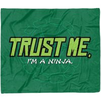 Teenage Mutant Ninja Turtles Trust Me I Am A Ninja Fleece Blanket - S 
Teenage Mutant Ninja Turtles Trust Me I Am A Ninja Fleece Blanket - S