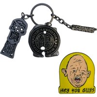 Factory Entertainment The Goonies - CHS Keychain And Pin Set
Factory Entertainment The Goonies - CHS Keychain And Pin Set