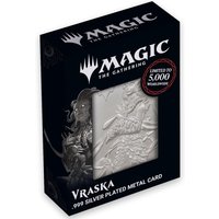 Magic the Gathering Limited Edition .999 Silver Plated Vraska Metal Collectible by Fanattik
Magic the Gathering Limited Edition .999 Silver Plated Vraska Metal Collectible by Fanattik