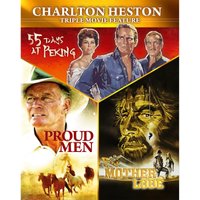 Charlton Heston Triple Bill - Mother Lode, 55 Days in Peking & Proud Men
Charlton Heston Triple Bill - Mother Lode, 55 Days in Peking & Proud Men