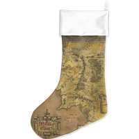 Lord Of The Rings Middle Earth Map Christmas Stocking
Lord Of The Rings Middle Earth Map Christmas Stocking
