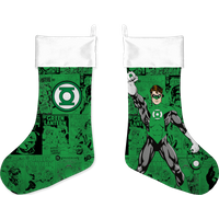 Green Lantern Comic Christmas Stocking 
Green Lantern Comic Christmas Stocking