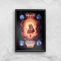 Stranger Things x Alex Hovey Vecna Illustration Giclee Art Print - A4 - Black Frame, Multi
Stranger Things x Alex Hovey Vecna Illustration Giclee Art Print - A4 - Black Frame, Multi