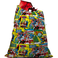 Justice League Christmas Santa Sack 
Justice League Christmas Santa Sack