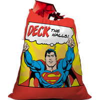 Superman Deck The Halls! Christmas Santa Sack
Superman Deck The Halls! Christmas Santa Sack