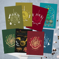 Harry Potter Christmas Greeting Cards 8-Pack
Harry Potter Christmas Greeting Cards 8-Pack