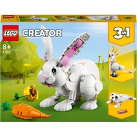 LEGO Creator: 3in1 White Rabbit Toy Animal Figures Set (31133)
LEGO Creator: 3in1 White Rabbit Toy Animal Figures Set (31133)