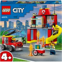 LEGO City: 4+ Fire Station and Fire Engine Toy Playset (60375)
LEGO City: 4+ Fire Station and Fire Engine Toy Playset (60375)