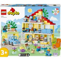 LEGO DUPLO 3in1 Family House Toy for Toddlers Aged 3+ (10994)
LEGO DUPLO 3in1 Family House Toy for Toddlers Aged 3+ (10994)
