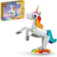 LEGO Creator 3 in 1 Magical Unicorn Toy Animal Playset 31140
LEGO Creator 3 in 1 Magical Unicorn Toy Animal Playset 31140