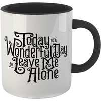 The Addams Family Today Is A Wonderful Day To Leave Me Alone Mug - Black
The Addams Family Today Is A Wonderful Day To Leave Me Alone Mug - Black