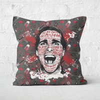 American Psycho Insane Square Cushion - 60x60cm - Soft Touch
American Psycho Insane Square Cushion - 60x60cm - Soft Touch