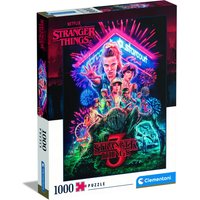 Clementoni Stranger Things Series 3 1000 Piece Jigsaw Puzzle
Clementoni Stranger Things Series 3 1000 Piece Jigsaw Puzzle