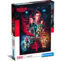 Clementoni Stranger Things Series 4 1000 Piece Jigsaw Puzzle 
Clementoni Stranger Things Series 4 1000 Piece Jigsaw Puzzle