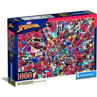 Clementoni Marvel Spiderman 1000 Piece Impossible Jigsaw Puzzle 
Clementoni Marvel Spiderman 1000 Piece Impossible Jigsaw Puzzle