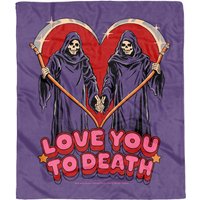 Steven Rhodes Love You To Death Fleece Blanket - M
Steven Rhodes Love You To Death Fleece Blanket - M